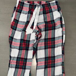 Victoria's Secret Plaid Pajama Pants - Red, Green, White